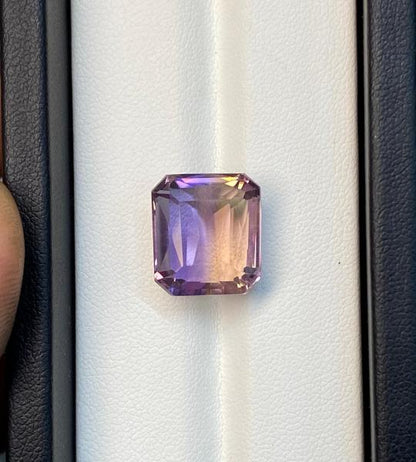 12.575 Ct Natural Purplish Yellow Quartz