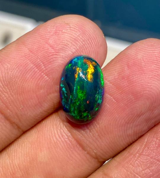 4.66 Ct Ethiopian Black Opal